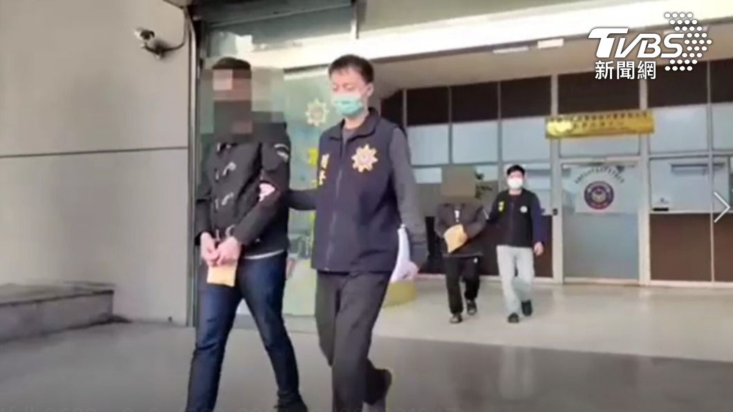 警方再逮柯、陳2嫌。(圖/TVBS)