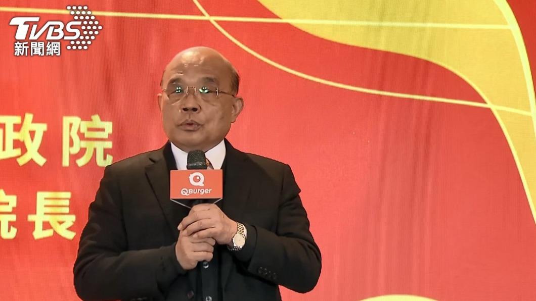 蘇貞昌宣布全民普發6000元現金。(圖/TVBS資料畫面)