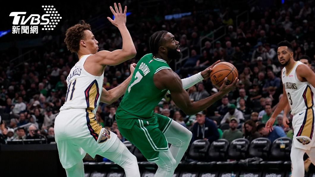 NBA布朗轟41分 塞爾蒂克退鵜鶘穩坐東區龍頭