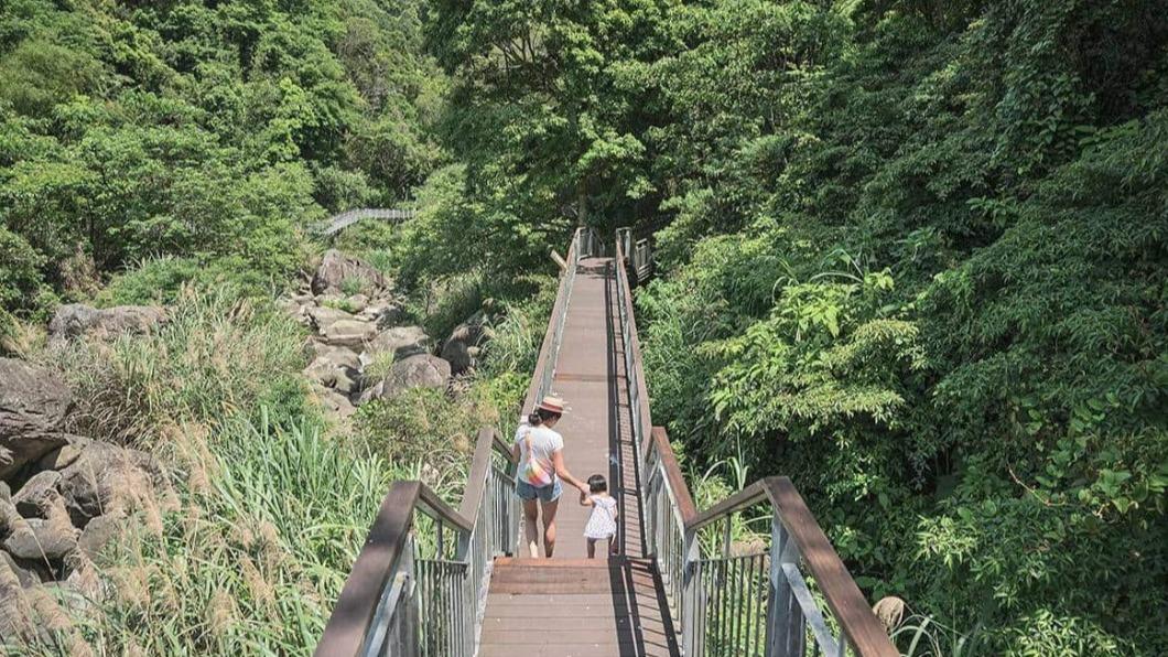 步道全程不長,很推薦帶小孩來感受大自然。(圖/焦糖熱一點提供)