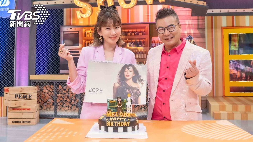 Melody、沈玉琳是主持的好搭檔。(圖/TVBS)