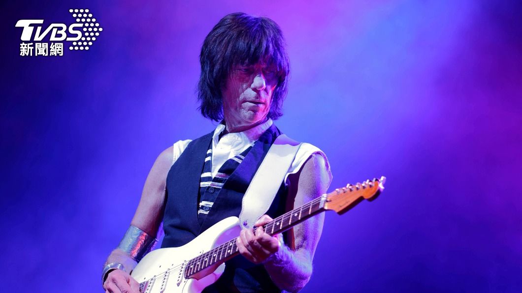 英國傳奇搖滾樂手傑夫貝克（Jeff Beck）病逝，享壽78歲。（圖／達志影像美聯社）