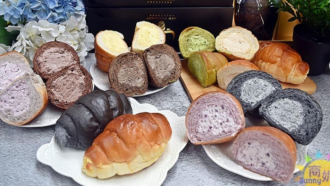 店內最有名的就是這款「生乳可頌」。(圖/商妮吃喝遊樂提供)