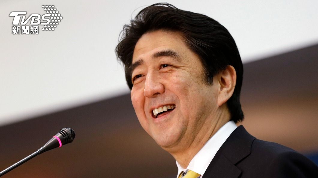 日本已故前首相安倍晉三。（圖／達志影像美聯社）