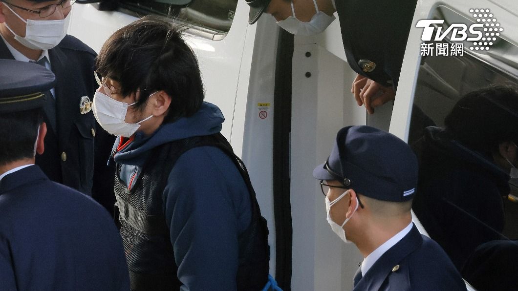 刺殺安倍晉三 日本檢方依殺人等罪嫌起訴山上徹也