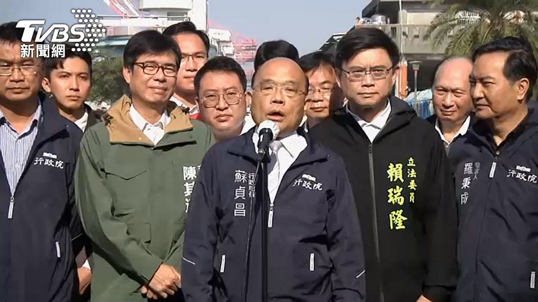 蘇貞昌去留問題備受關注。（圖／TVBS資料畫面）