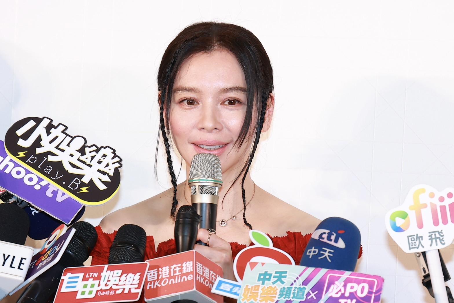徐若瑄去年底跟南南見、天山重組黑色餅乾。(圖/黃城碩攝)