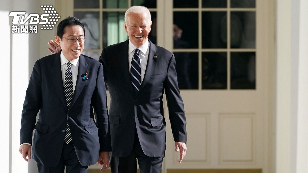 拜登讚許日本國防改革 堅定承諾美日盟友關係