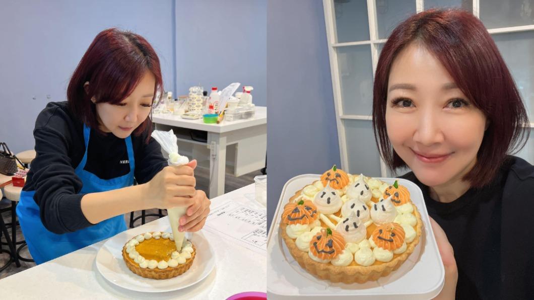 余皓然有麵包丙級烘焙證照，熱愛烘焙的她時常做給家人品嘗。（圖／翻攝自王中平和余皓然愛的小屋臉書）