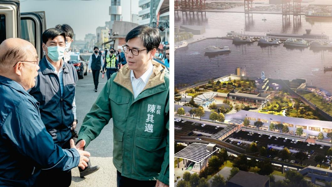 經費暴增8倍!前鎮漁港大改建 蘇貞昌批准10億變80億
