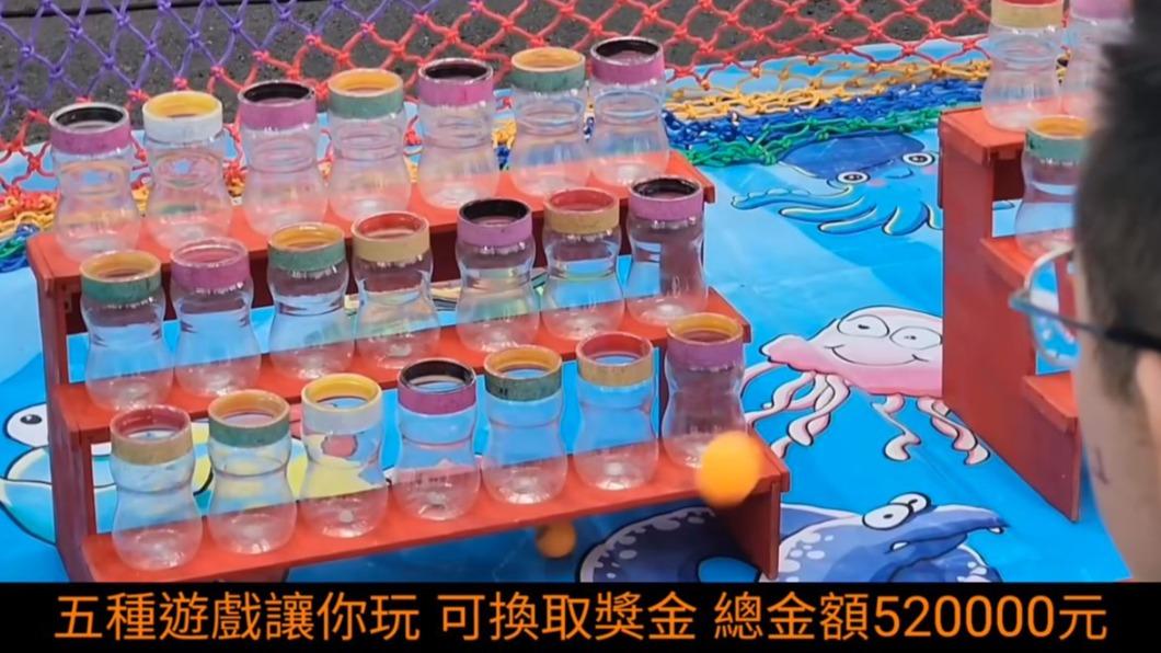 廖老大尾牙走夜市風，有15個食物攤位、5個遊戲攤位供員工同樂。（圖／翻攝自廖老大臉書）