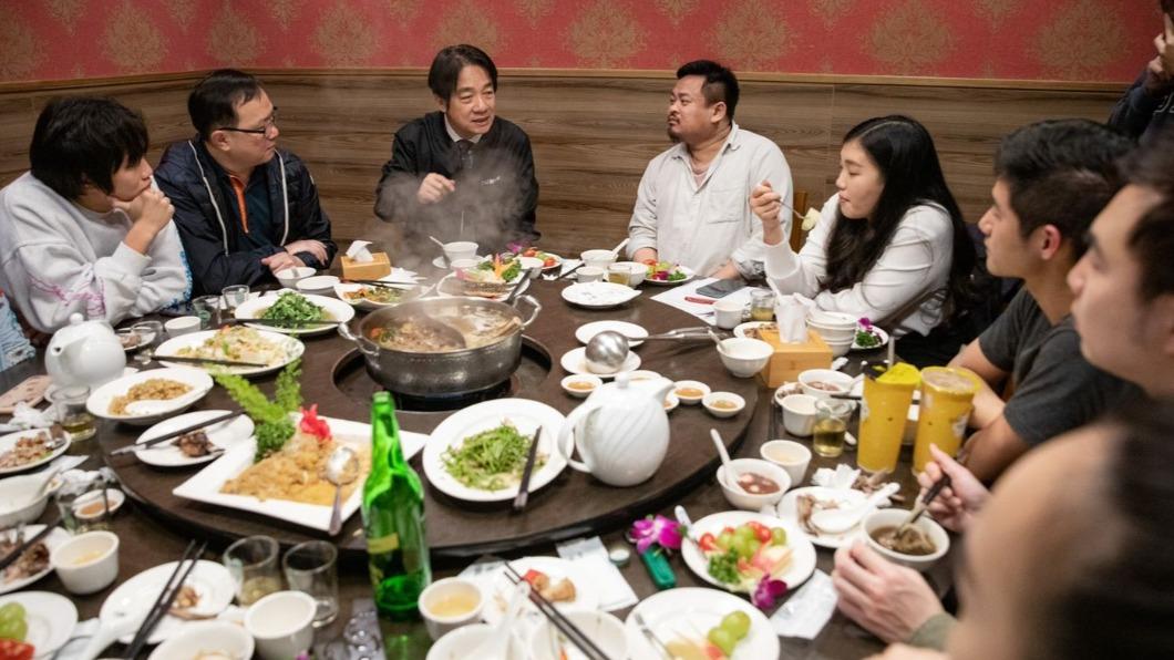 拉年輕票重振民進黨 賴清德找青年吃羊肉爐