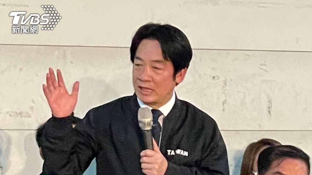 賴清德談到黑金情緒激動。(圖/吳紹瑜攝)