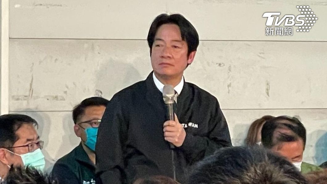 參選民進黨主席副總統賴清德。(圖/吳紹瑜攝)