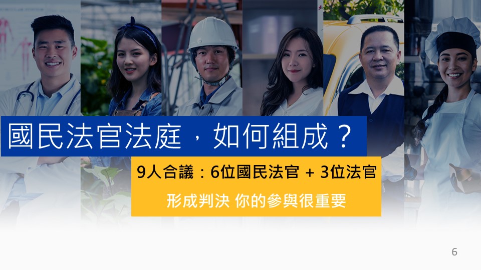 國民法官法庭如何組成。(圖/司法院)