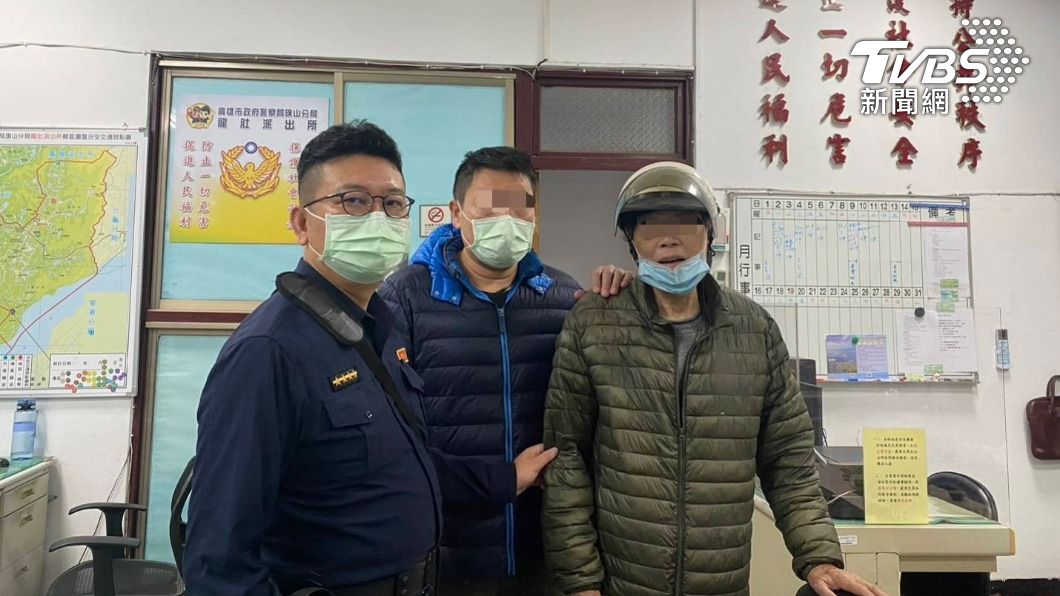 家人感謝警方的照料。(圖/TVBS)