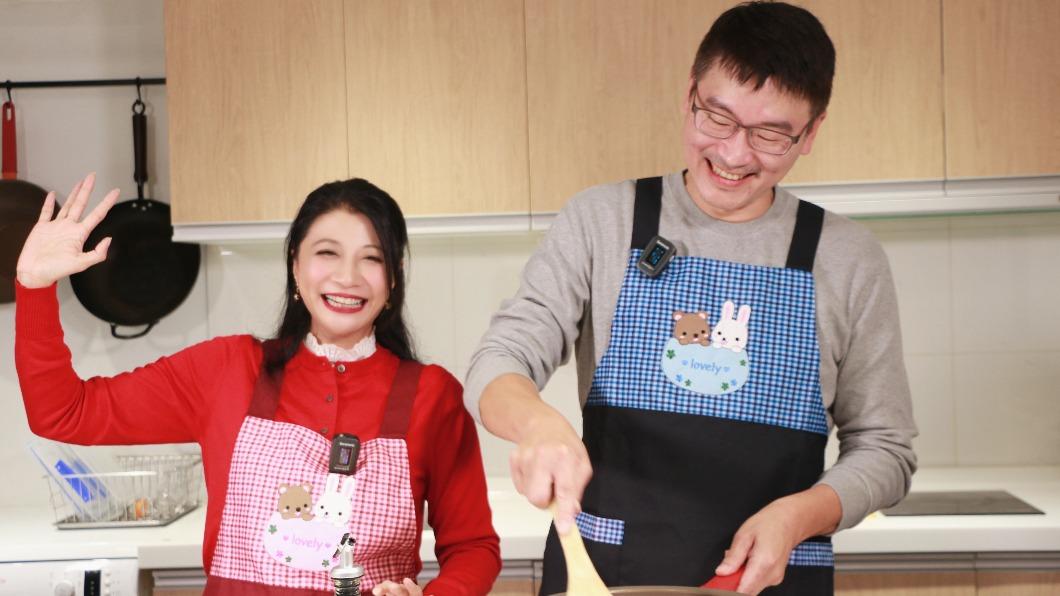 梁文傑透露家庭和諧的小撇步。(圖/林楚茵辦公室提供)