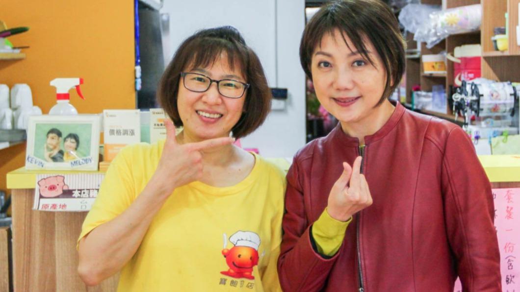 民進黨立委范雲介紹大安區美食口袋名單。(圖/范雲辦公室提供)
