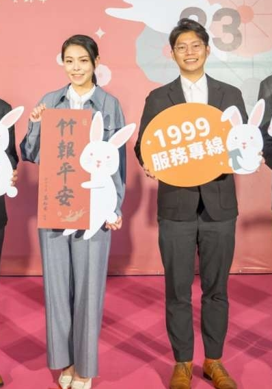 高虹安極為重用愛將謝泊泓,如今就爆出劈腿醜聞。(圖/翻攝自新竹市府官網)