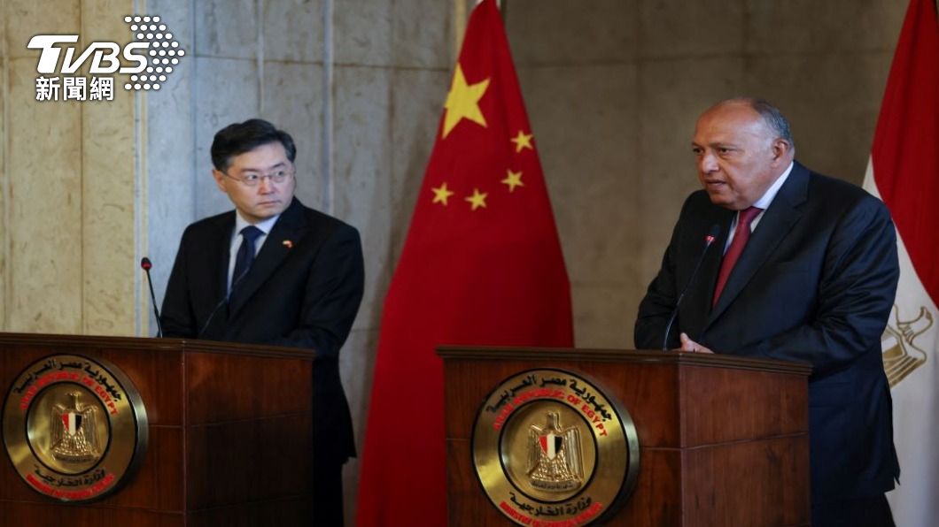 秦剛會晤埃及總統塞西 加快一帶一路建設