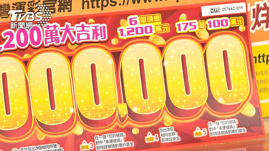 2本2000元刮刮樂!他實測「這序號」必中:好像蠻旺