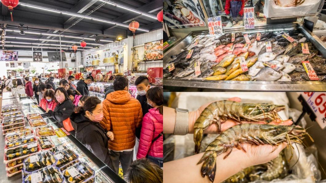 採買看這邊!台中高CP水產店藏年貨大街 海鮮、年菜全都有