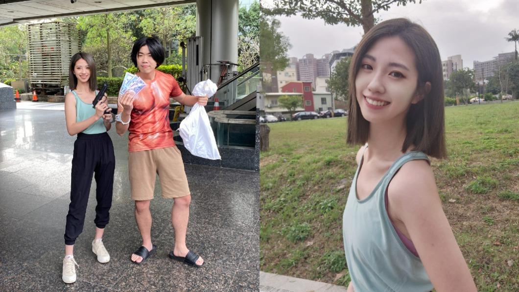 把人帶回去!正妹里長現身防搶演練 化身女刑警緝凶超仙