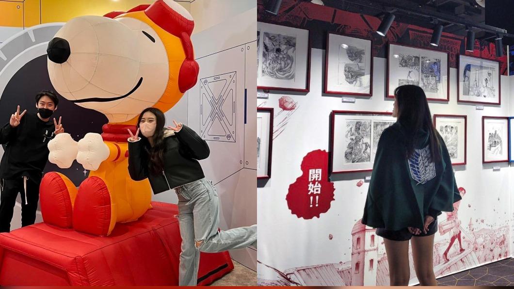 新光三越推出史奴比、進擊的巨人等特展。（圖／業者提供） 