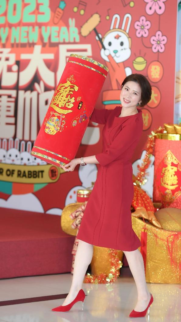 許貴雅是好命媳婦。(圖/三立提供)