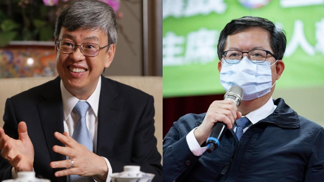 游盈隆透露,陳建仁與鄭文燦傳聞將於19日接任新正副閣揆。(圖/翻攝自陳建仁、鄭文燦臉書)