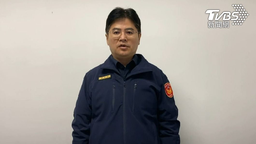 基隆市警察局督察長徐俊生。(圖/TVBS)