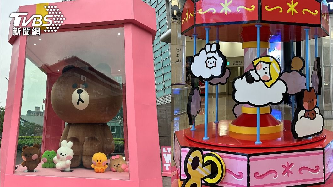 LINE FRIENDS台北101集合 13處打卡點萌爆
