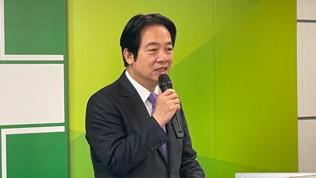 民進黨主席賴清德。(圖/吳紹瑜攝)