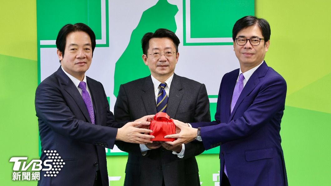 正式就任民進黨主席 賴清德:站穩4個堅持