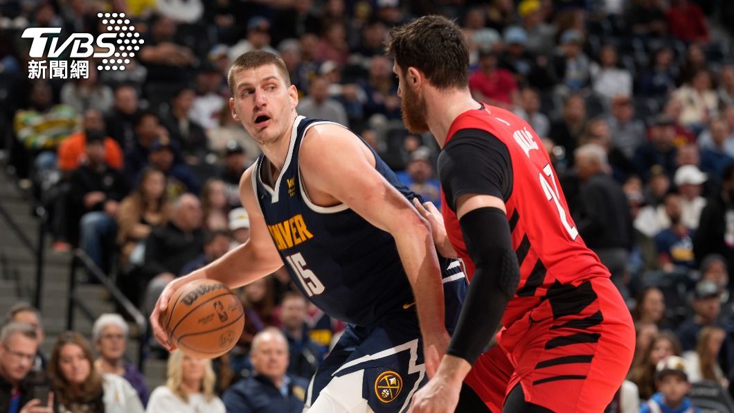 約基奇本季第13次大三元 NBA金塊擊退拓荒者7連勝
