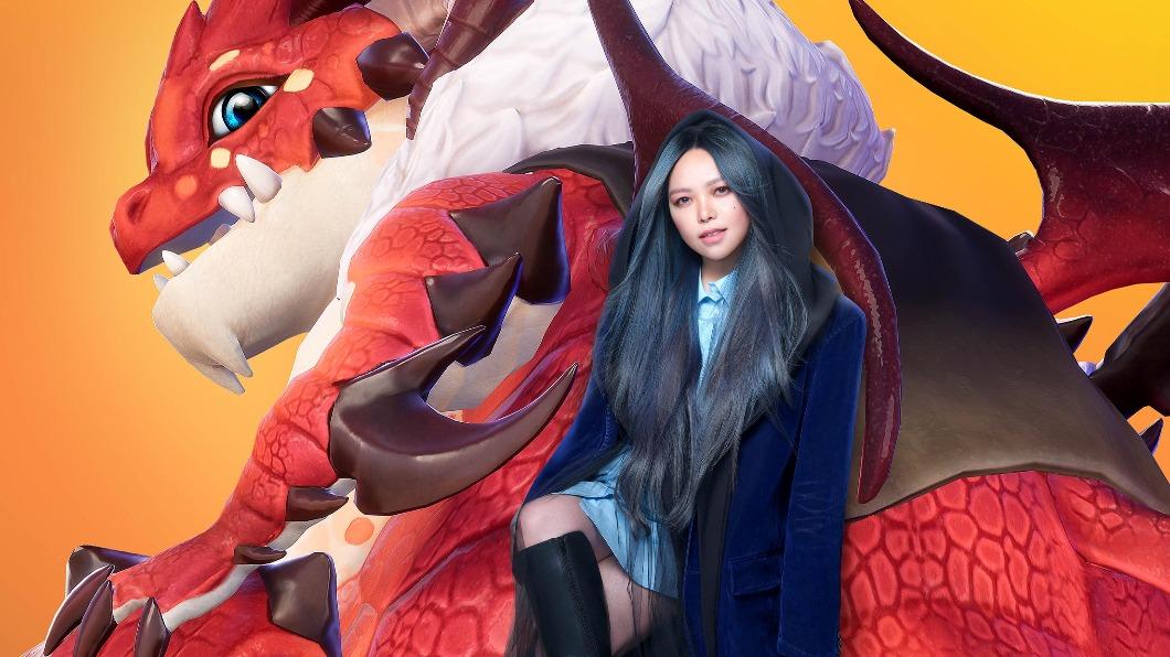 太萌了!張惠妹化身魔法少女馴龍 小名竟和「它」結緣