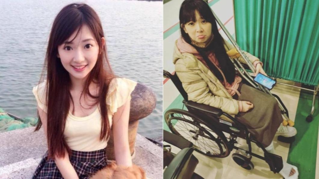 最美兒童台姐姐爆意外!救護車送醫 「斷腿骨折」慘坐輪椅