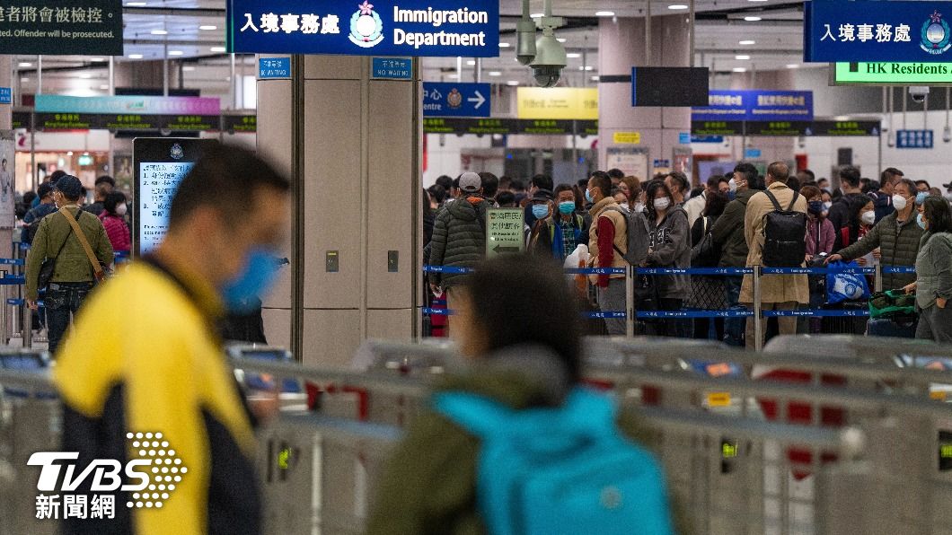 香港有望從2月開始,羅湖、皇崗等口岸也能恢復陸路通關。(圖/達志影像美聯社)