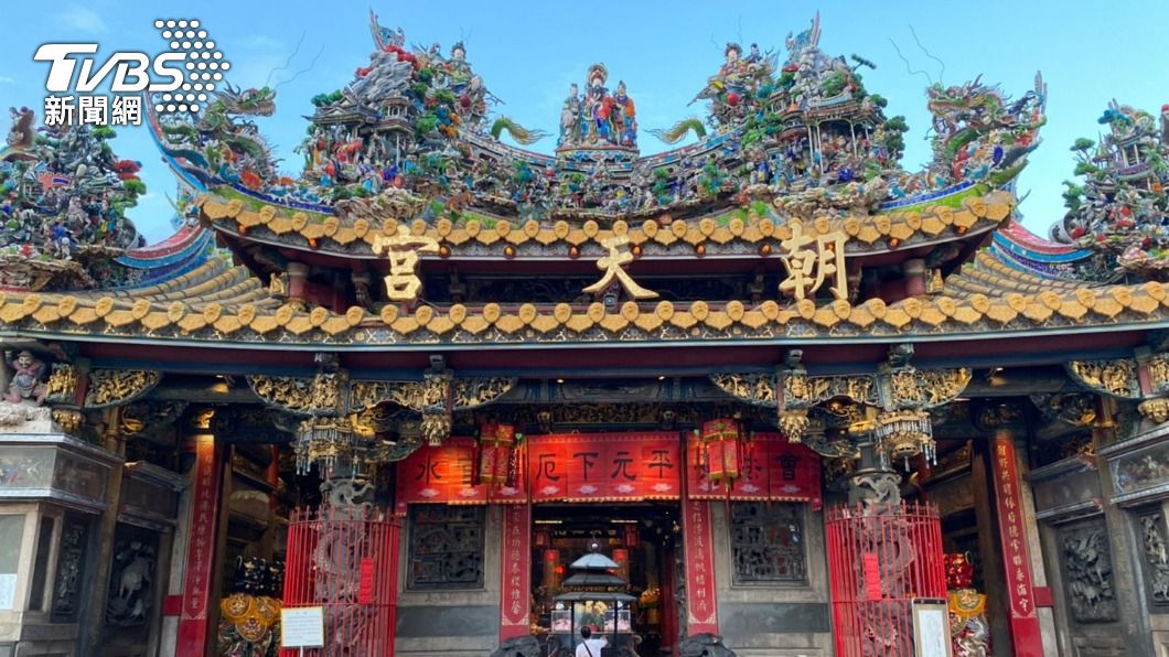 北港朝天宮香火鼎盛。（圖／陳祁攝）