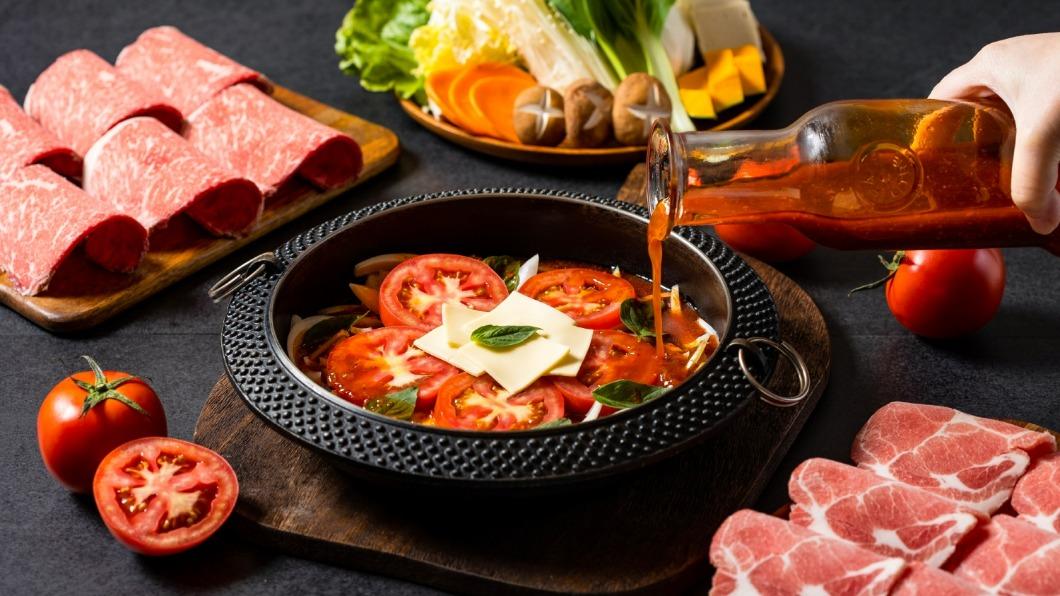 冬季限定湯底「瑪格麗特鍋」。(圖/三澧提供)