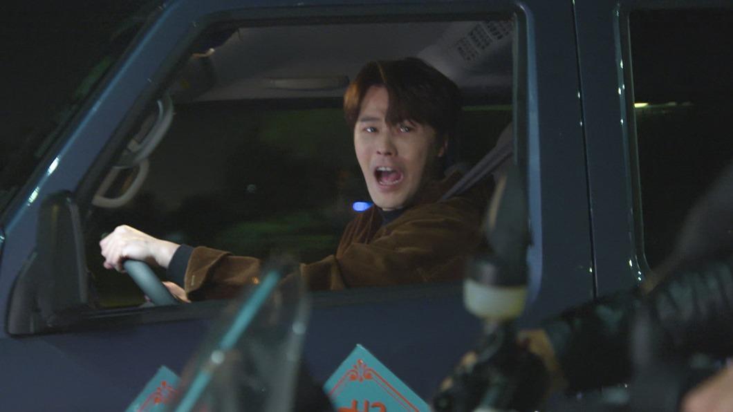 黃文星車禍重頭戲，劇組花費6位數字並封街完成拍攝。（圖／民視提供）