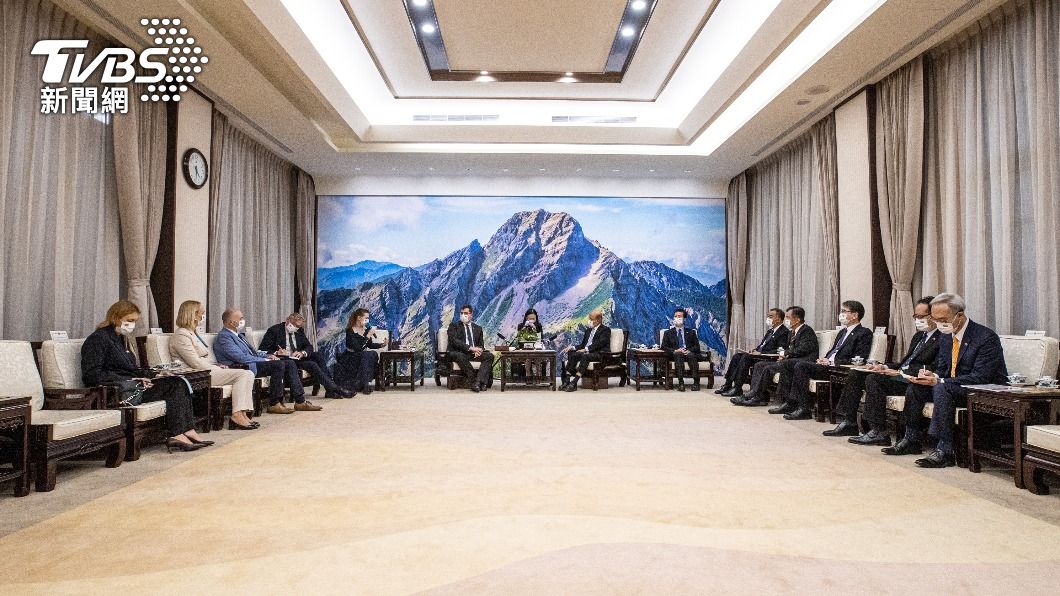 行政院第一接待室轉型 「玉山廳」接待外賓更有台灣味