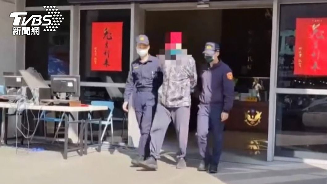 警方訊後仍依強盜罪將蕭男移送法辦。(圖/TVBS)
