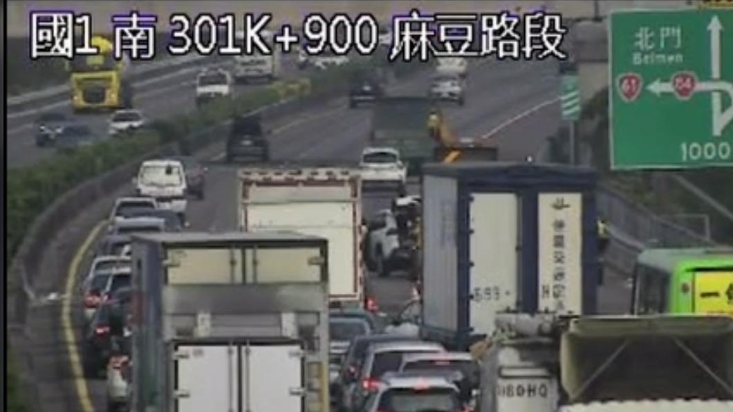 車流嚴重回堵。（圖／民眾提供）