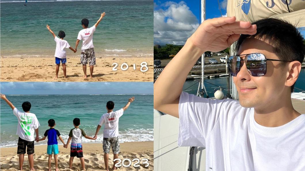 林志穎重遊峇里島曬「12年前對比照」 粉絲見一幕眼眶濕