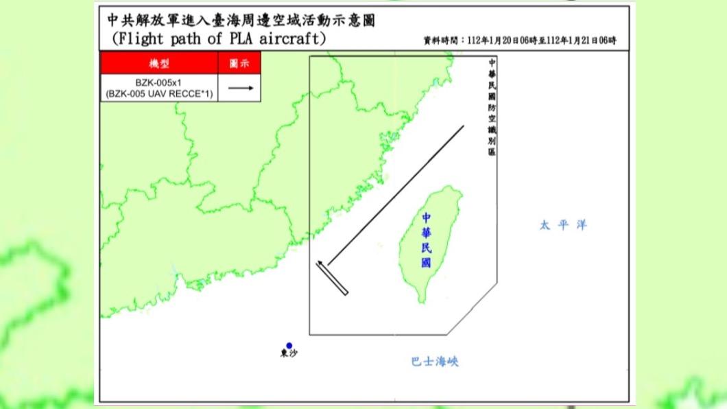 適逢除夕,國軍偵獲共機14架次擾台。(圖/國防部提供)