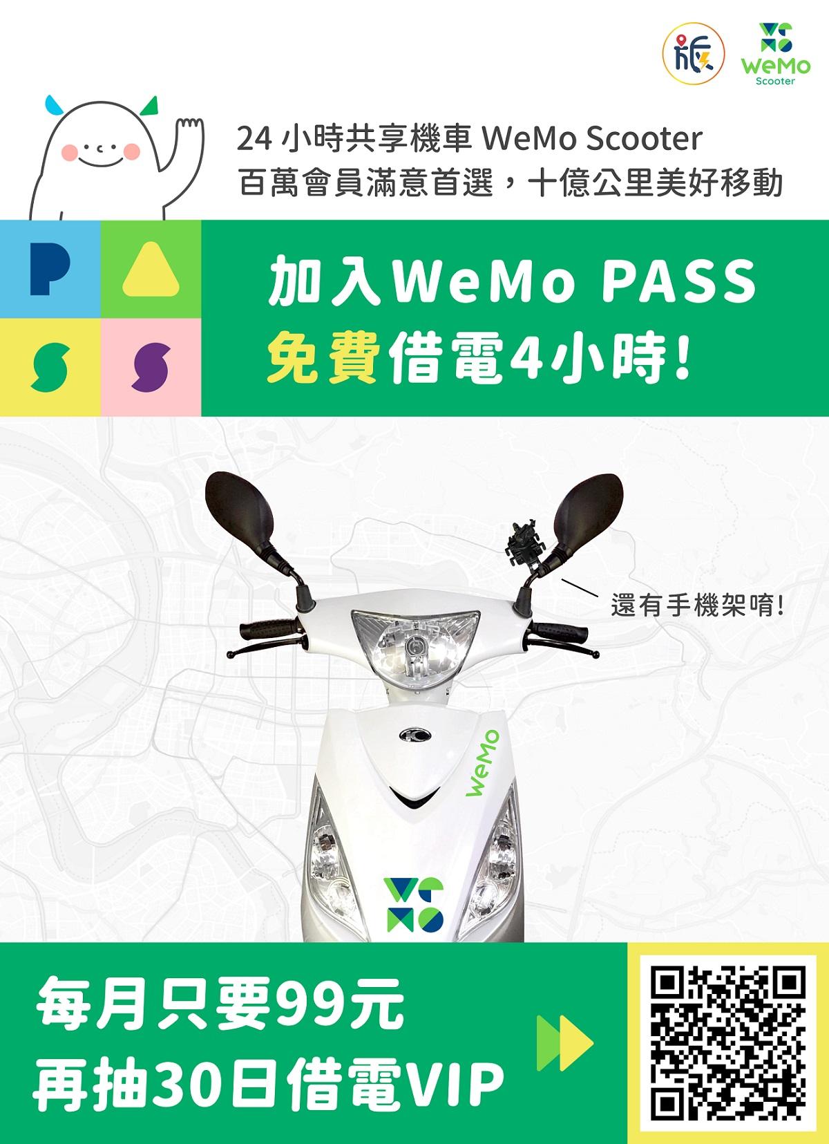 新加入會員還可抽日本大阪關西機場來回機票。(圖/WeMo提供)
