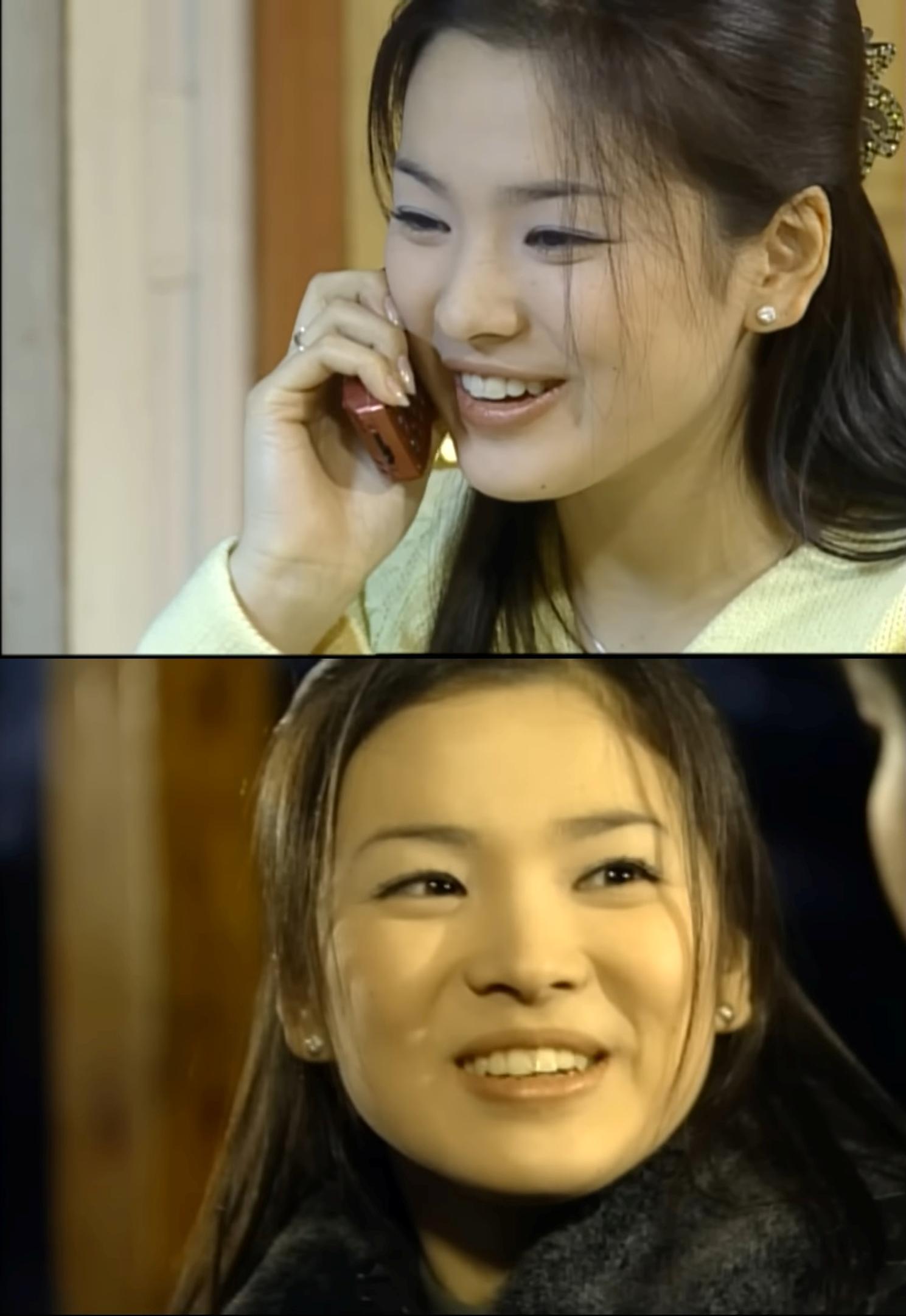宋慧喬演出《順風婦產科》時還是走可愛路線。(圖/翻攝自SBS 옛날 예능YouTube)