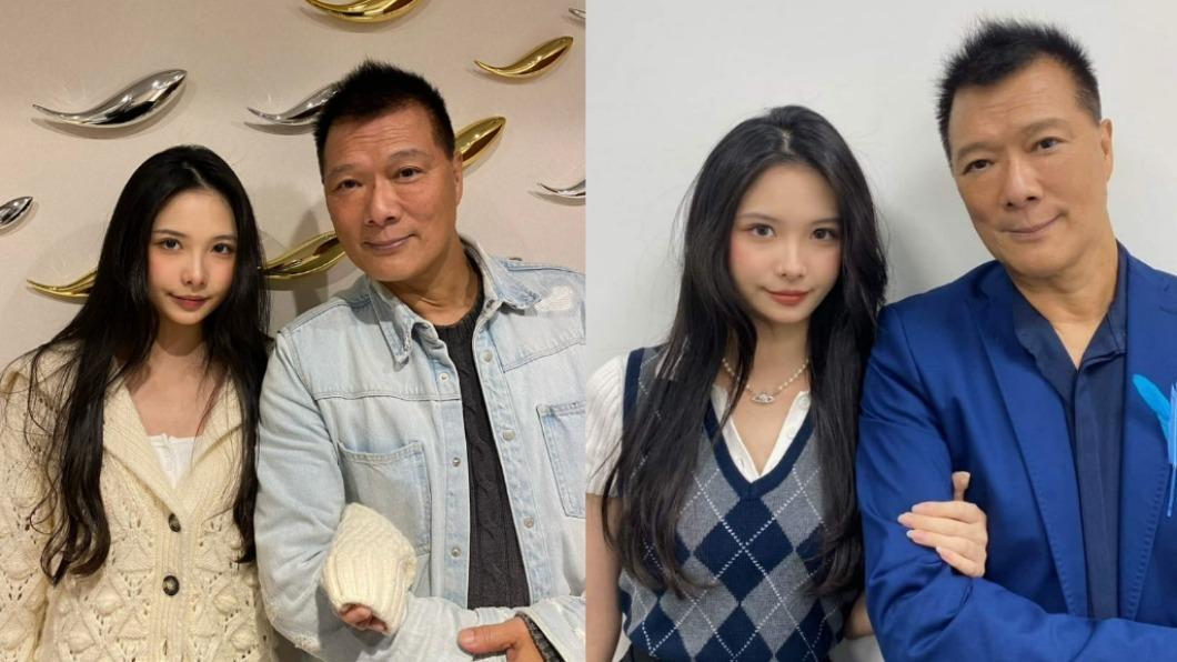 蔡詩萍17歲女兒「溫柔挽手」惹哭他!網見最美星二代狂喊:岳父好