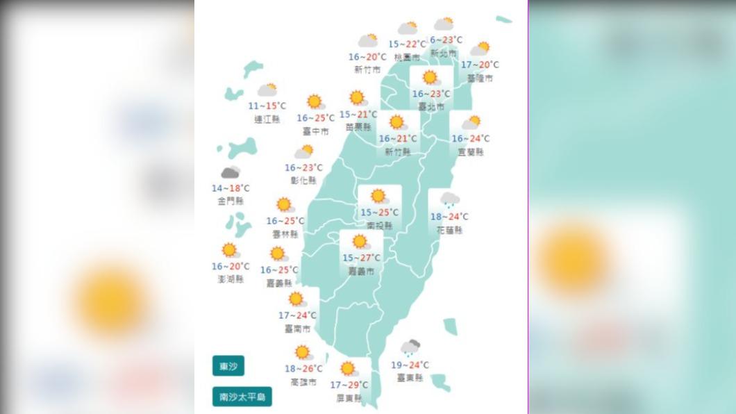 圖/中央氣象局
